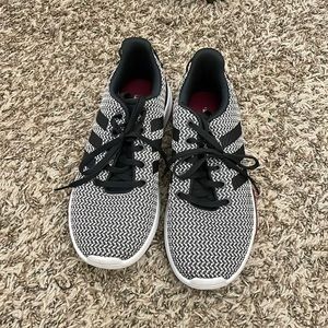 Adidas cloud foam athletic shoes
